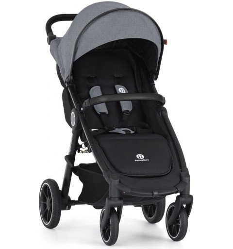 Petite&Mars Street2 RWS Black - wózek spacerowy do 22kg | Ultimate Grey